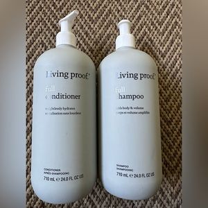 Living proof new shampoo and conditioner set (full)